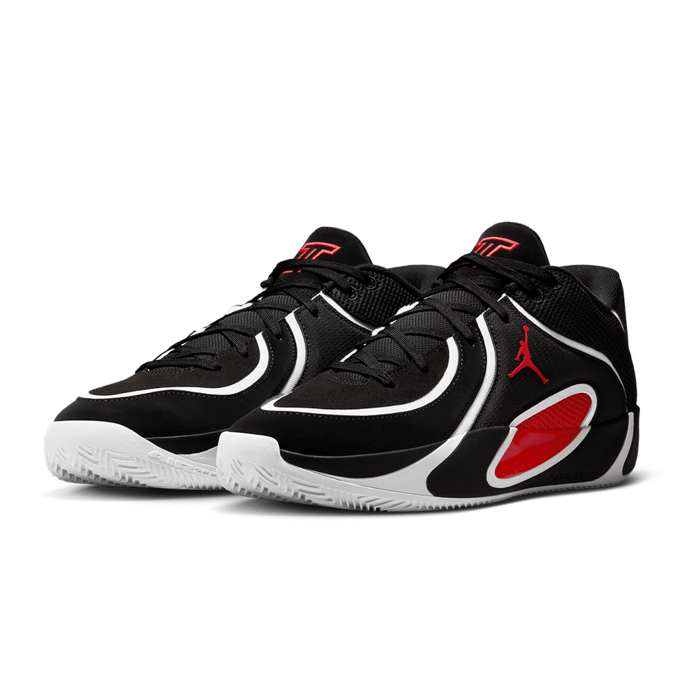 TATUM 4 BLACK/ UNIVERSITY RED