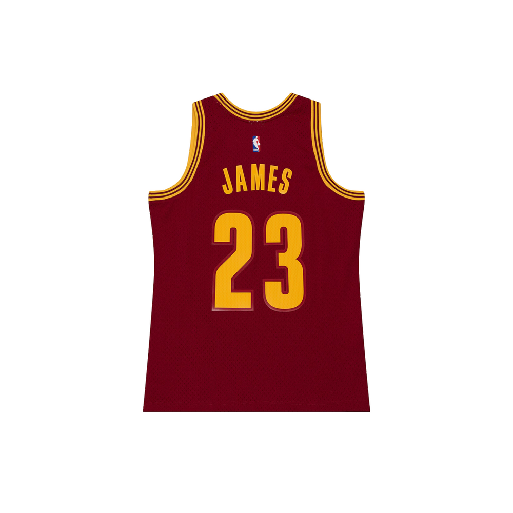 LEBRON JAMES CLEVELAND CAVALIERS JERSEY BURGUNDY