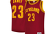 LEBRON JAMES CLEVELAND CAVALIERS JERSEY BURGUNDY