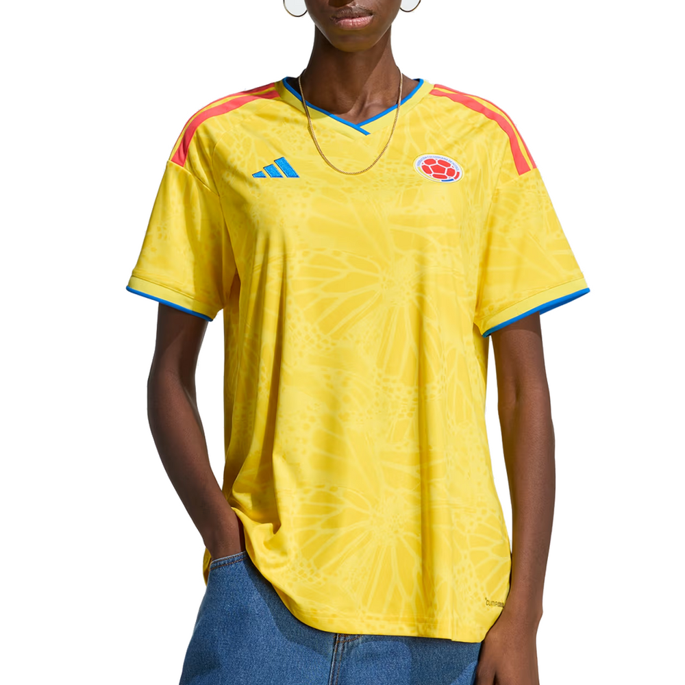 WOMEN'S COLOMBIA 26 HOME JERSEY IMPACT YELLOW