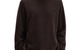 MERINOWOOL SADDLESLEEVE JUMPER RICH BROWN