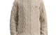 CHUNKY CABLE KNIT JUMPER WARM OAT
