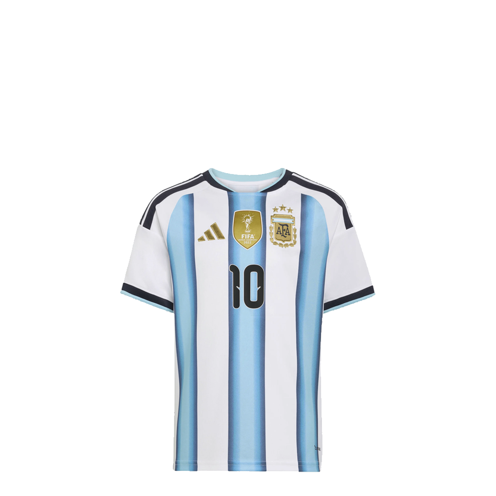 KIDS ARGENTINA 26 HOME MESSI JERSEY WHITE/ICE BLUE