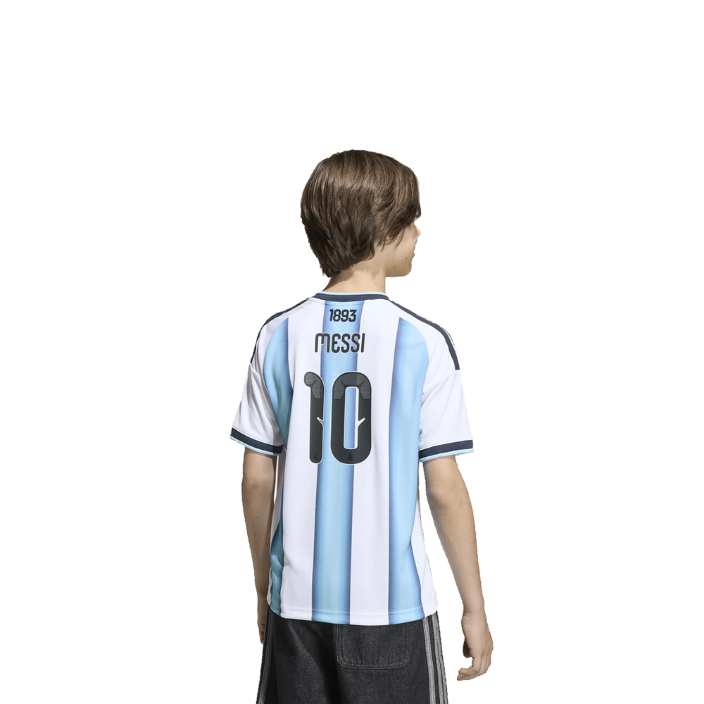 KIDS ARGENTINA 26 HOME MESSI JERSEY WHITE/ICE BLUE