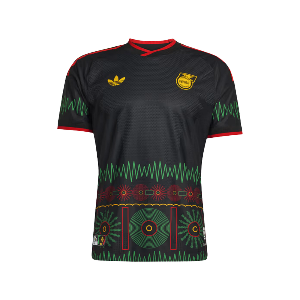 JAMAICA 26 X BOB MARLEY AWAY JERSEY BLACK