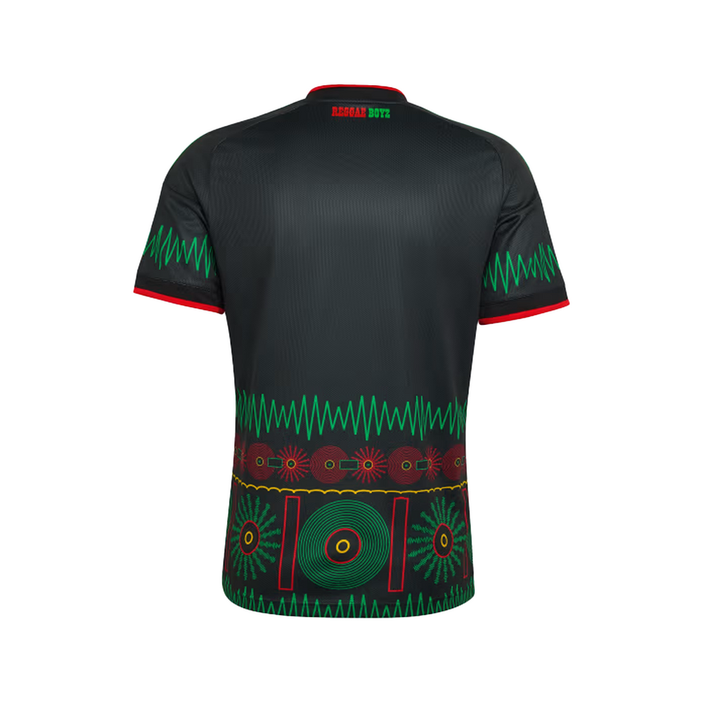 JAMAICA 26 X BOB MARLEY AWAY JERSEY BLACK