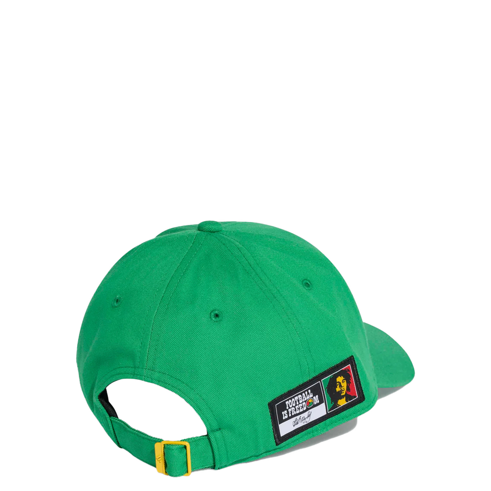 JAMAICA FOOTBALL FEDERATION  BOB MARLEY HAT GREEN