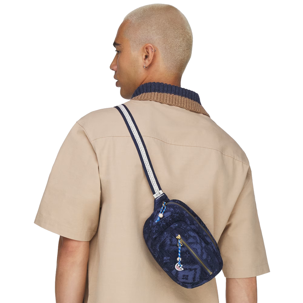 EDISON CHEN X ADIDAS CLOT WAIST HIP BAG NIGHT INDIGO