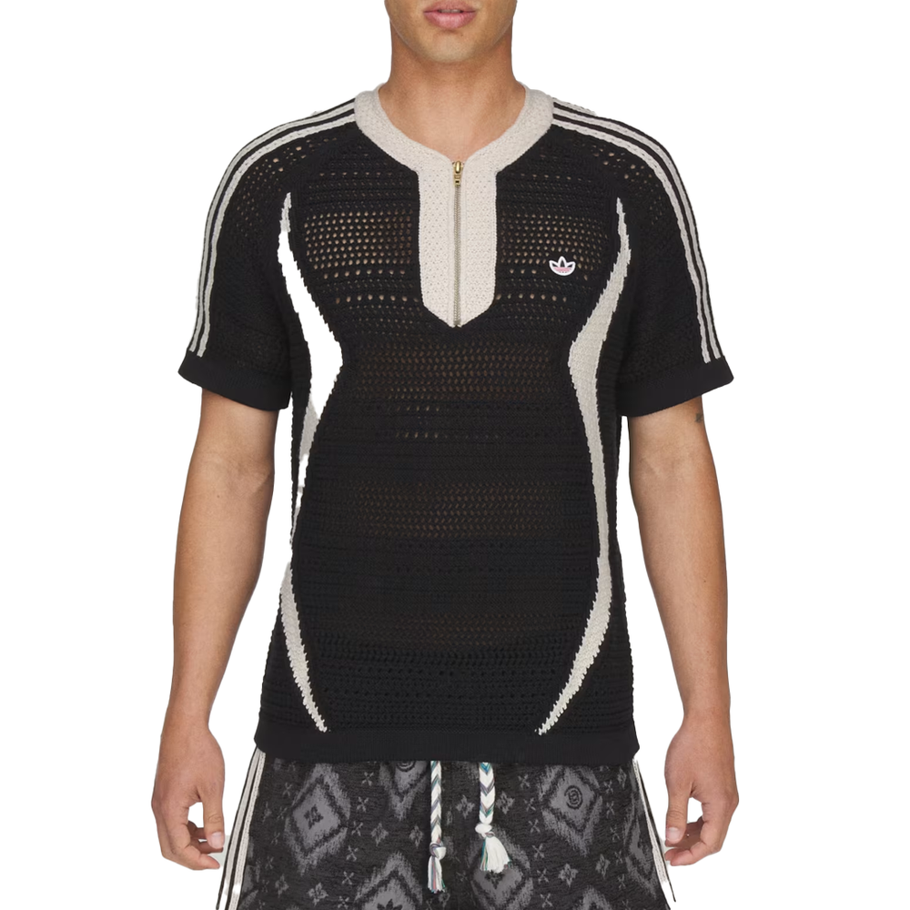 EDISON CHEN X ADIDAS CLOT KNIT JERSEY BLACK