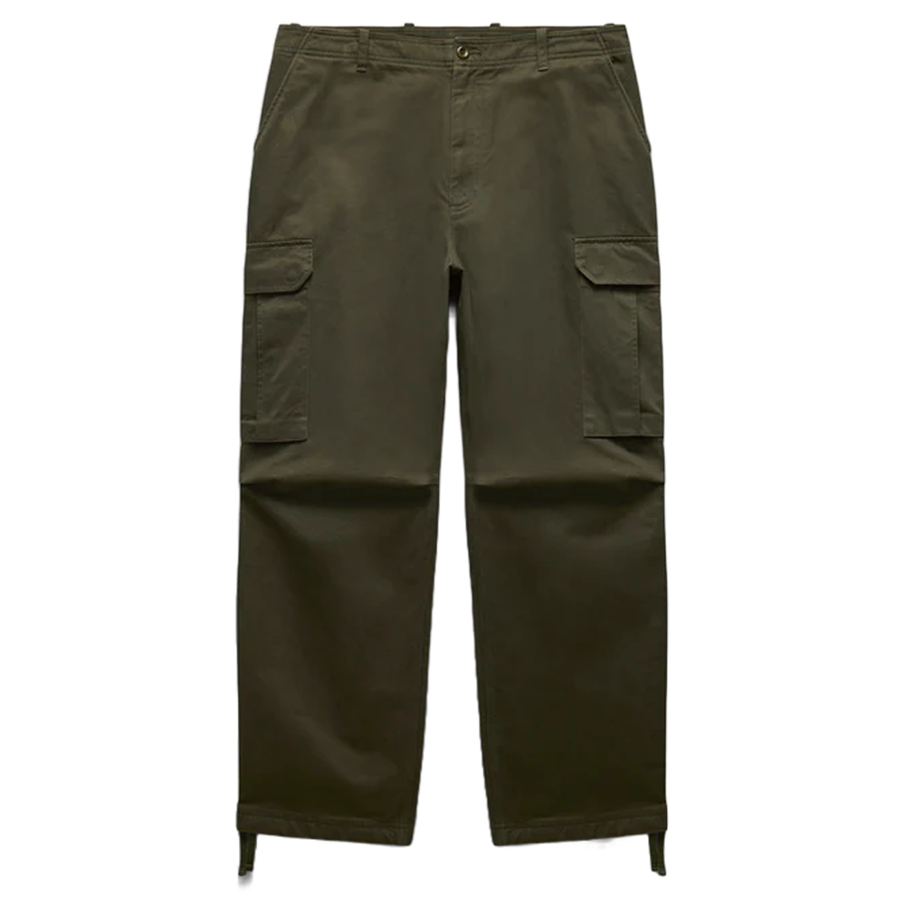 WOVEN COTTON CHINO KEEPER PANT DARK OLIVE