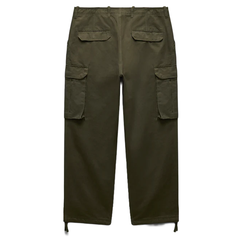 WOVEN COTTON CHINO KEEPER PANT DARK OLIVE