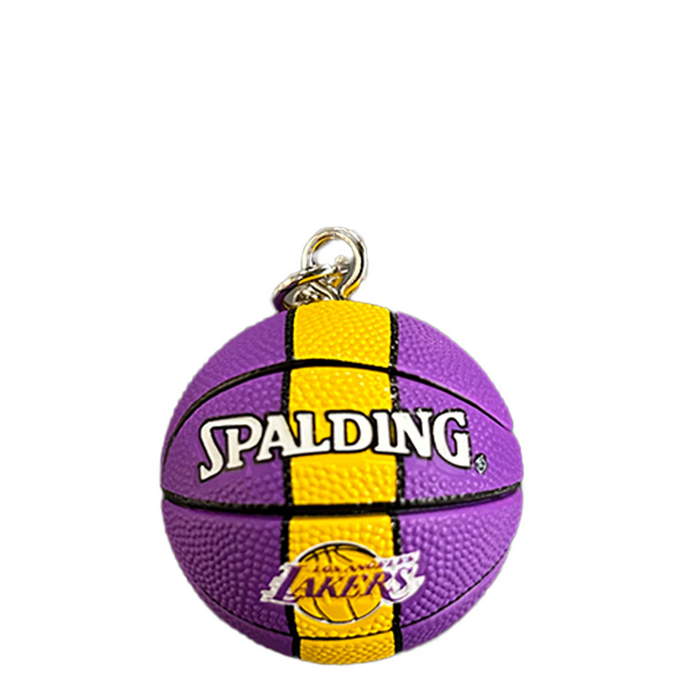 LOS ANGELES LAKERS BASKETBALL KEYCHAIN