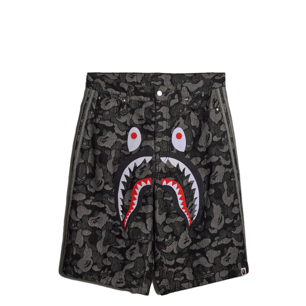 ADIDAS X BAPE SHARK DENIM JORTS