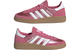 KIDS' HANDBALL SPEZIAL SHOES PINK FUSION / CLOUD WHITE