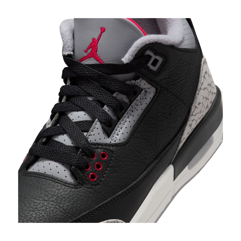 AIR JORDAN 3 RETRO (GS) "BLACK CEMENT"