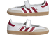 KIDS' SAMBA JANE SHOES COUD WHITE / TEAM VICTORY RED