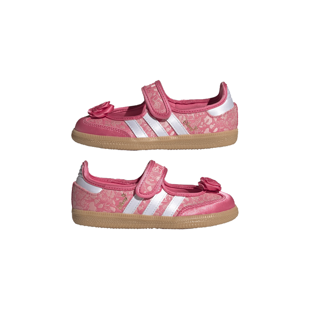 KIDS' DISNEY PRINCESS SAMBA JANE SHOES PINK GLOW