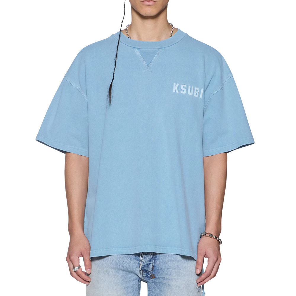K-LOCK BIGGIE SHORT SLEEVE T-SHIRT SUMMER BLUE