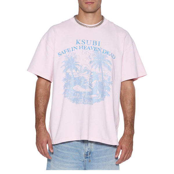 PARADISO EKCESS SHORT SLEEVE TEE ICE QUARTZ PINK