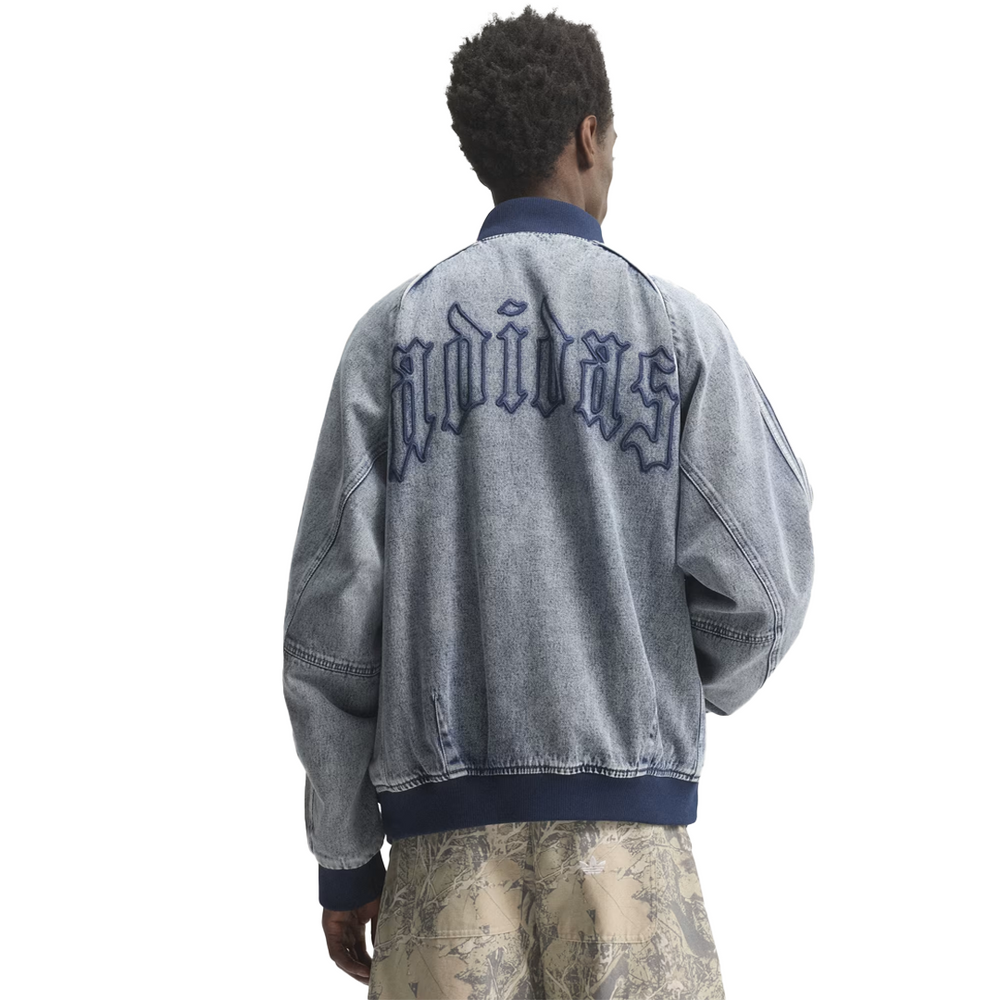 SUPERSTAR GOTHIC DENIM TRACK TOP BLUE