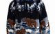 PRINTED SHERPA JACKET BEARS IN THE WILD