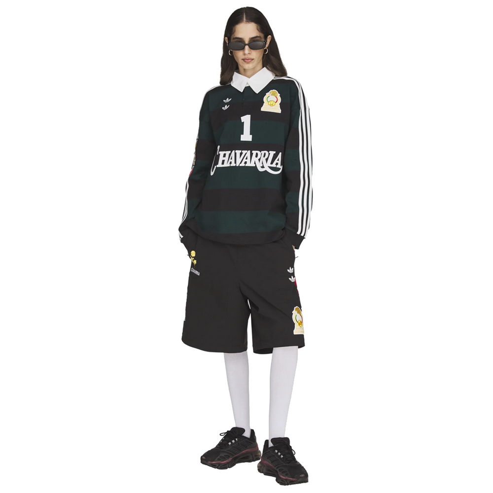 CHAVARRIA LS RUGBY SHIRT BLACK