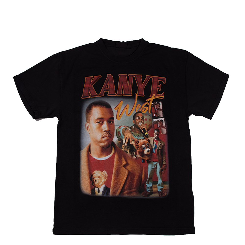 KANYE WEST VINTAGE TEE BLACK