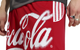 COCA-COLA SHORTS RED
