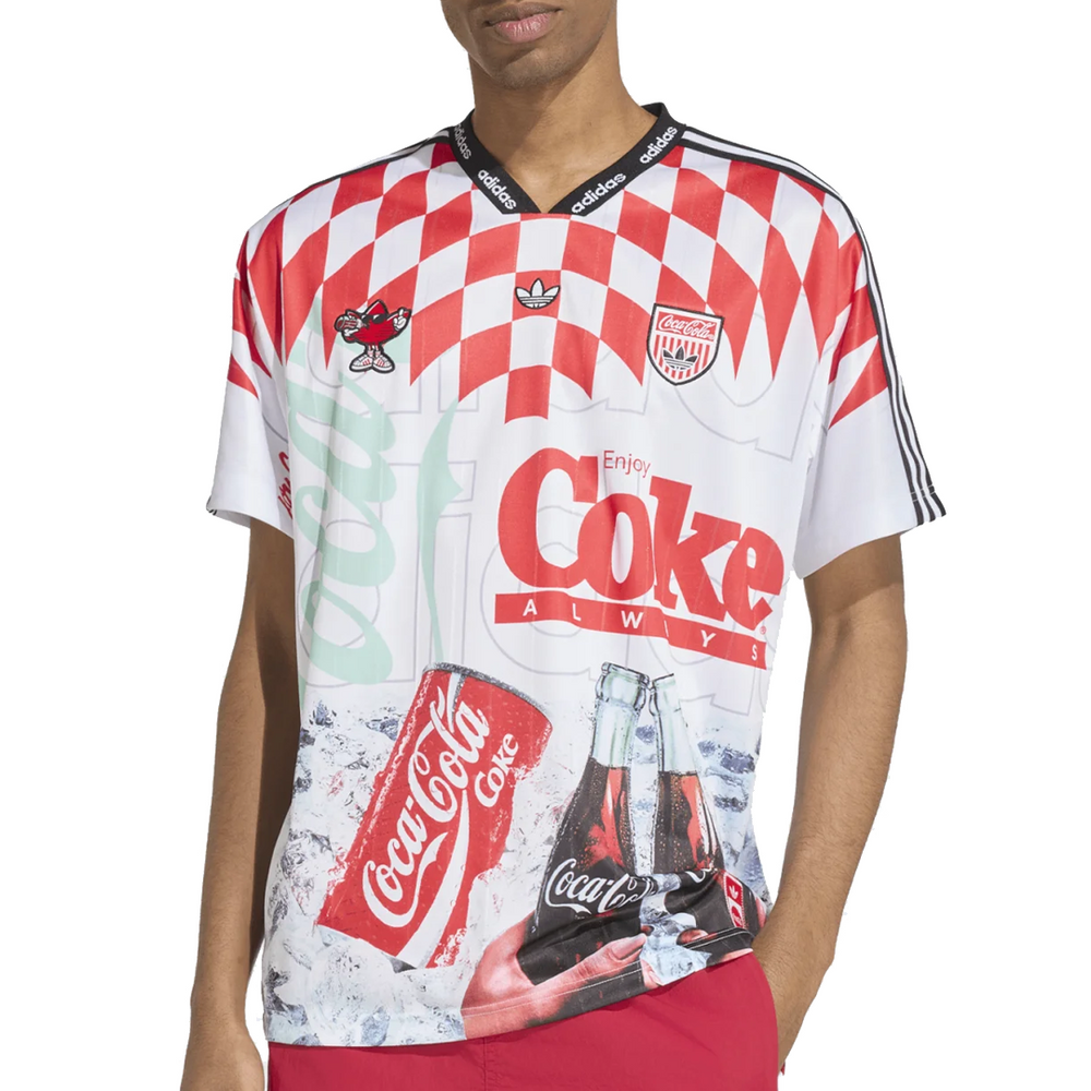 COCA-COLA CLASSIC SPORT MASH-UP JERSEY WHITE / MULTI-COLOR