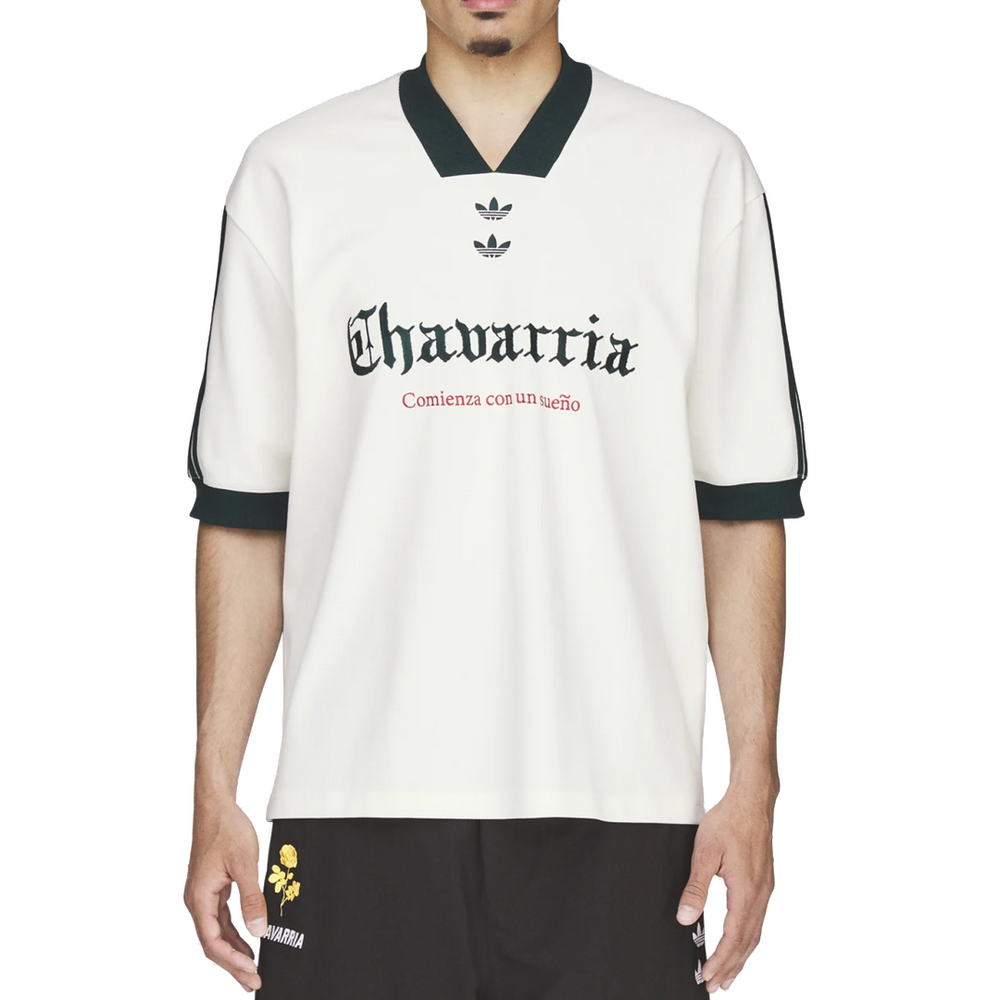 CHAVARRIA SOCCER TEE WHITE