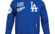 LOS ANGELES DODGERS AREA CODE TWILL JACKET DODGER BLUE