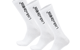 HORIZONTAL MID CALF CREW SOCKS-3 PACK WHITE