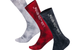 HORIZONTAL TIE-DYE MID CALF CREW SOCKS-3 PACK BLACK / MULTI