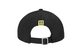 HORIZONTAL EMBROIDERED CURVED BRIM TWILL CAP BLACK