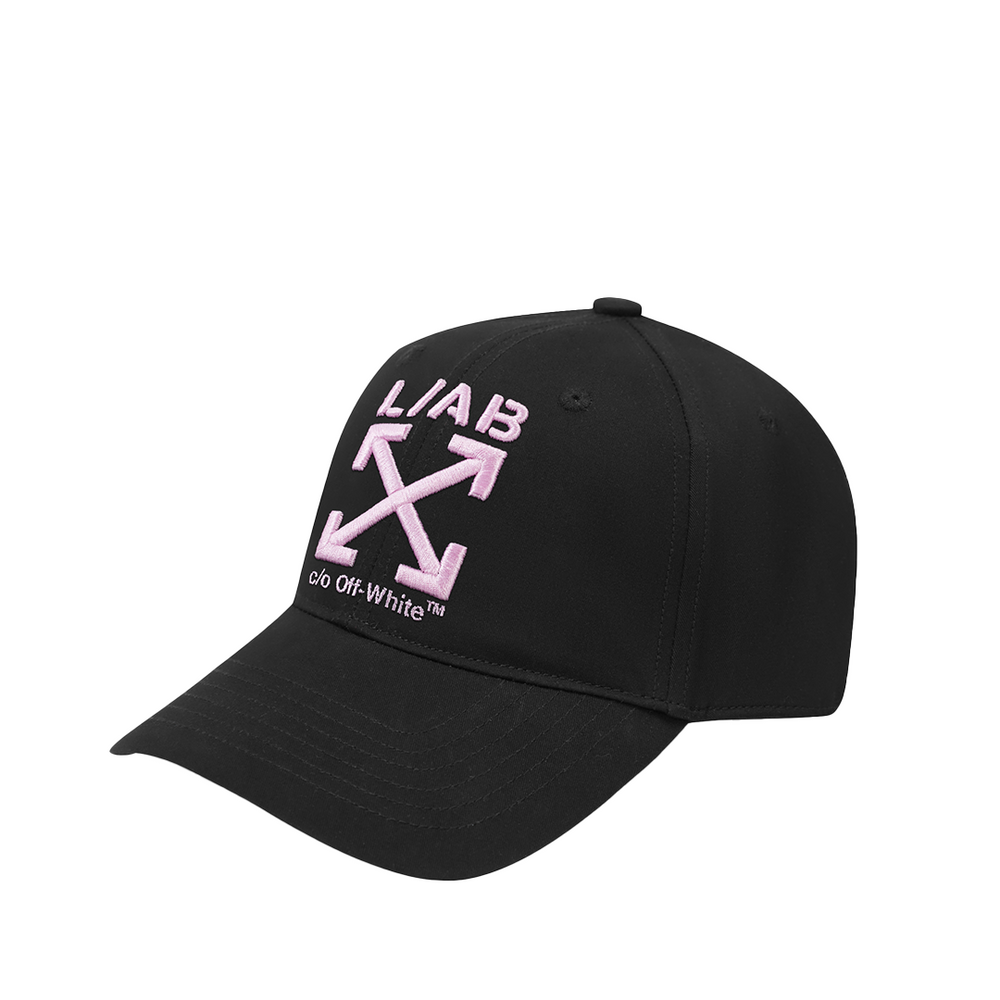 CLAMP ARROWS CURVED BRIM TWILL CAP BLACK / PINK