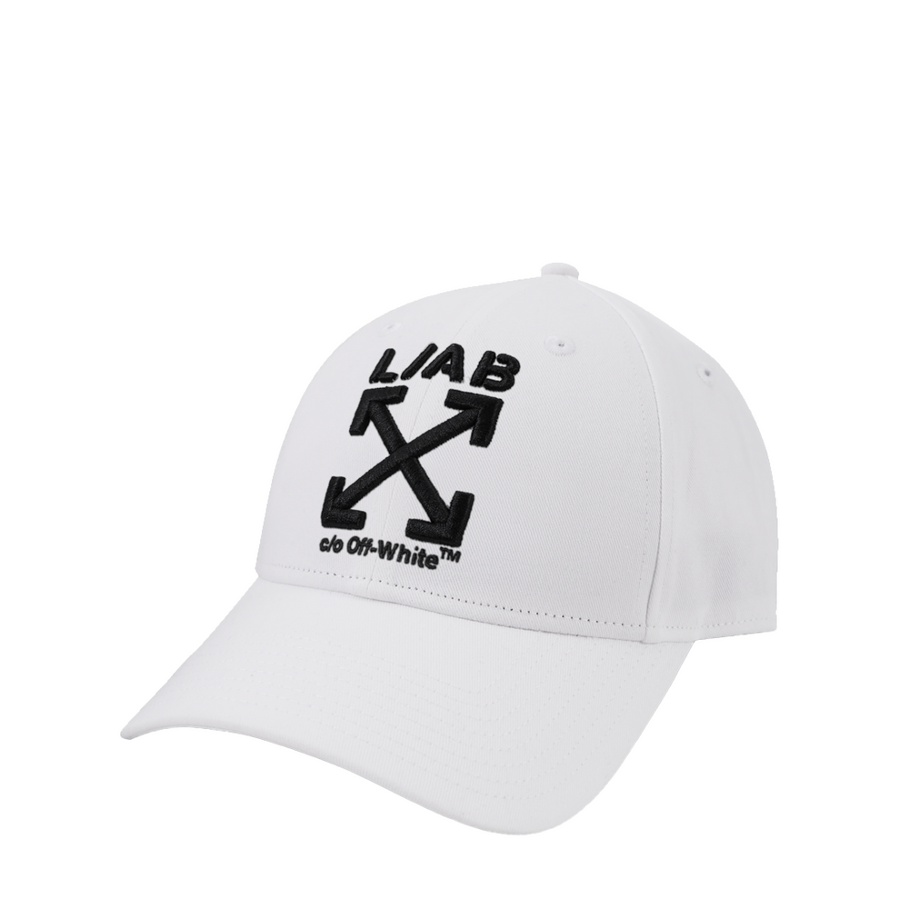 CLAMP ARROWS CURVED BRIM TWILL CAP WHITE