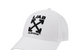 CLAMP ARROWS CURVED BRIM TWILL CAP WHITE