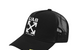 CLAMP ARROWS CURVED BRIM TRUCKER CAP BLACK