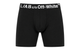 HORIZONTAL BAG LOGO 6-INCH BOXER BRIEFS W/O FLY 3 PACK BLACK