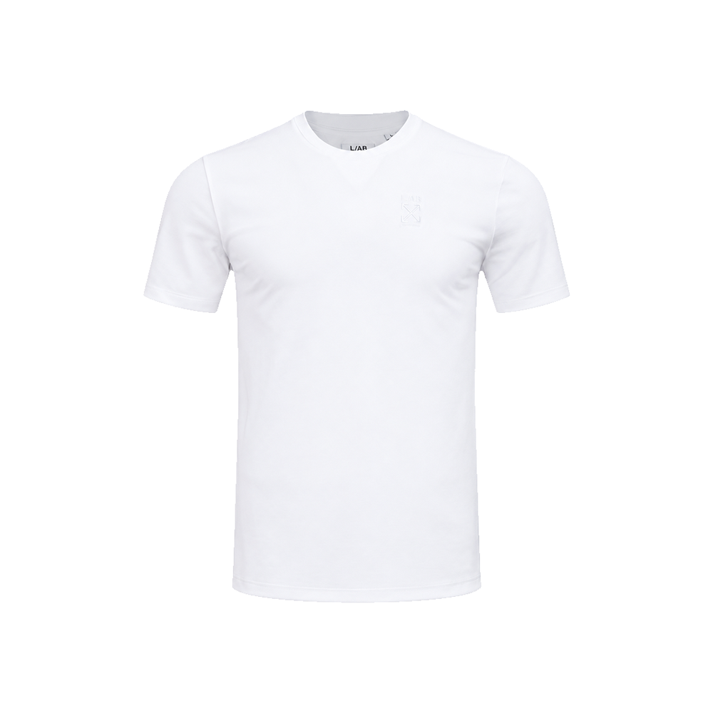 CLAMP ARROWS CHEST LOGO CLASSIC CREW UNDERSHIRTS - 3 PACK WHITE
