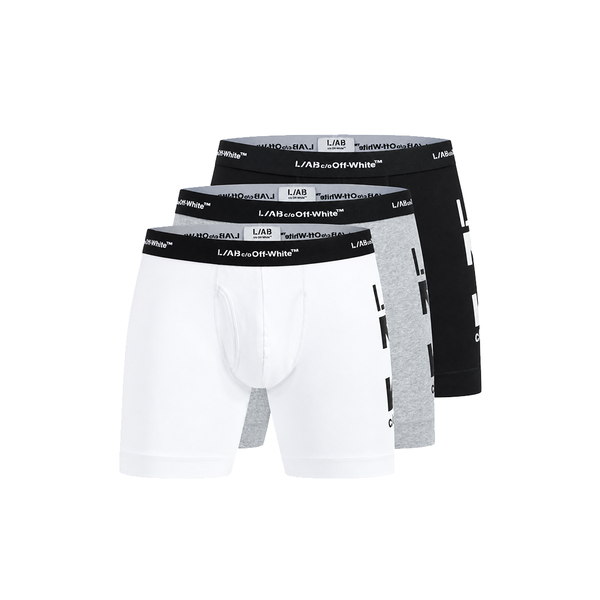 HORIZONTAL REPEAT BIG ARROW 6-INCH BOXER BRIEFS WITH FLY-3 PACK MULTI