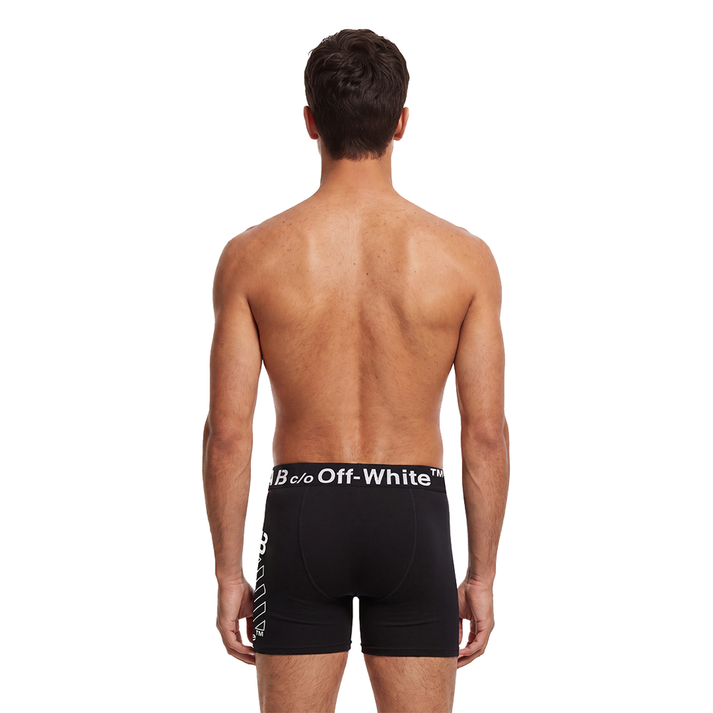 DIAGS CLAMP PRINTED BOXER BRIEF BLACK