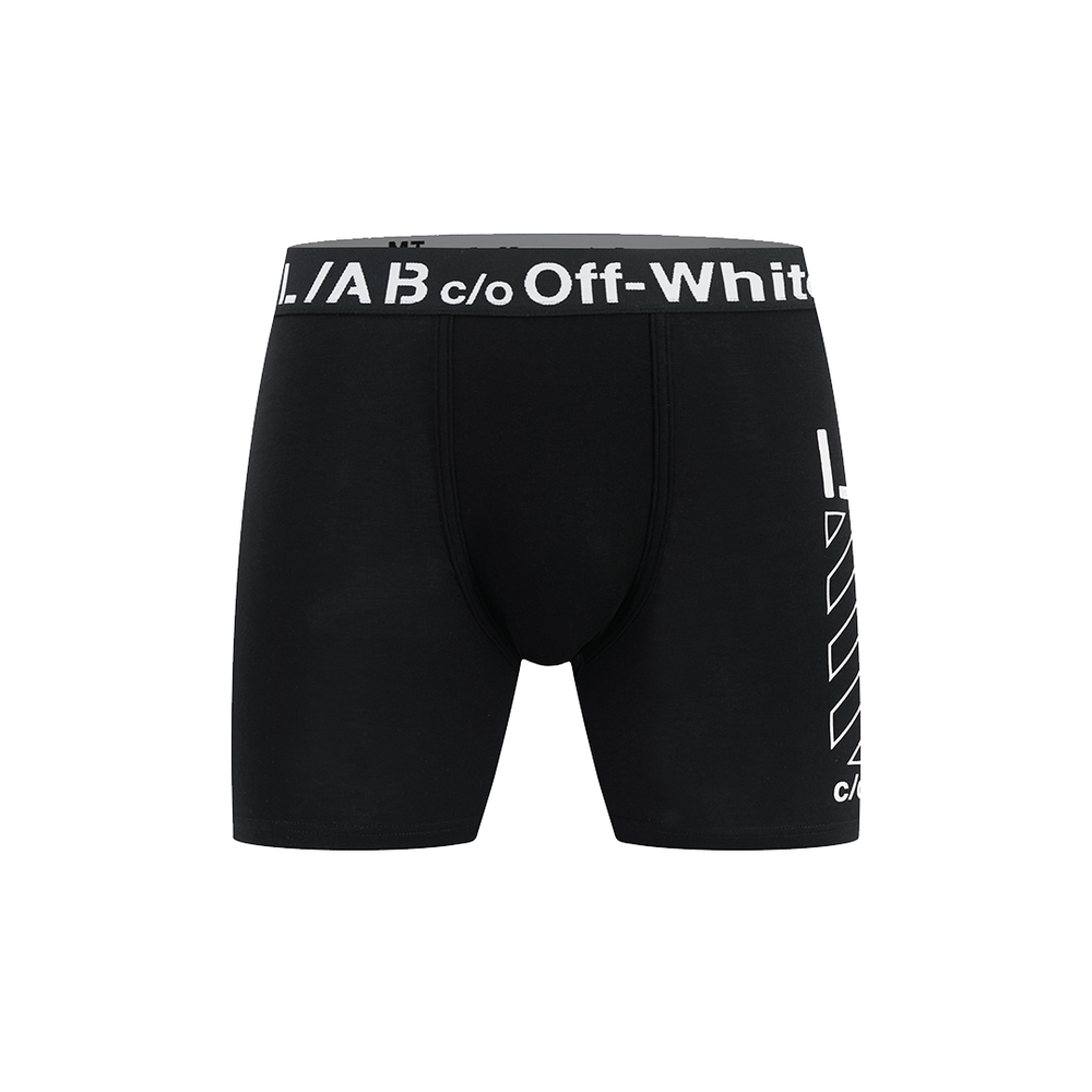 DIAGS CLAMP PRINTED BOXER BRIEF BLACK
