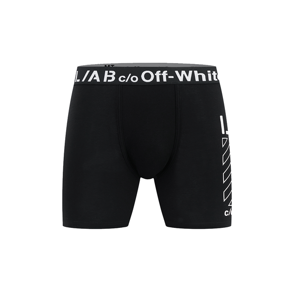 DIAGS CLAMP PRINTED BOXER BRIEF BLACK