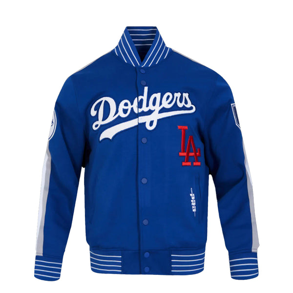 MLB LOS ANGELES DODGERS PRO GAME DAY DOUBLE KNIT JACKET