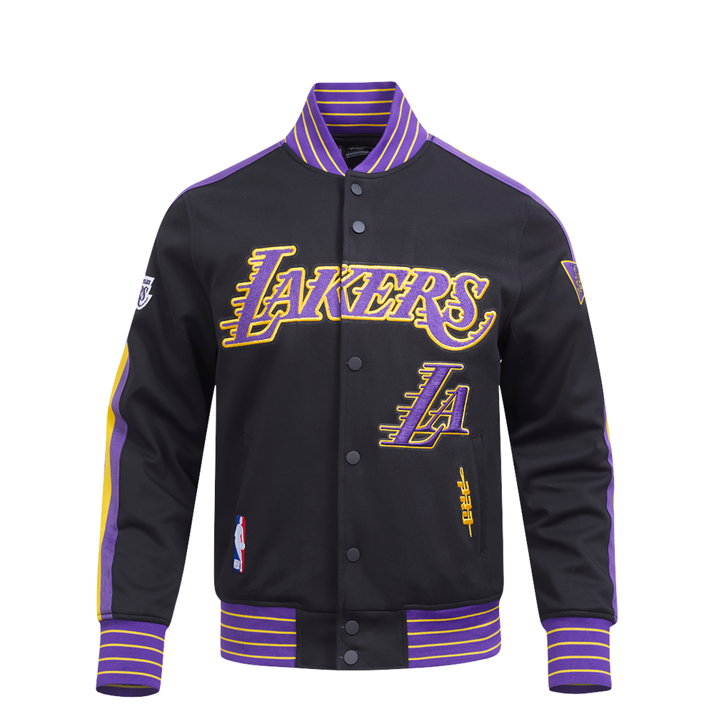 NBA LOS ANGELES LAKERS PRO GAME DAY DOUBLE KNIT JACKET