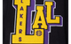 NBA LOS ANGELES LAKERS RIB WOOL VARSITY JACKET