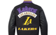 NBA LOS ANGELES LAKERS RIB WOOL VARSITY JACKET