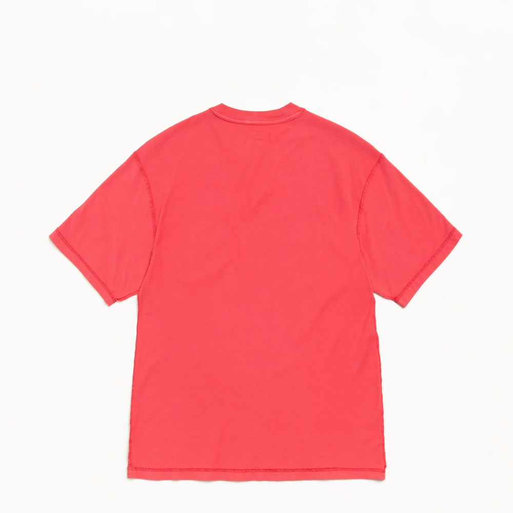 LAZY T-SHIRT WASHED RED
