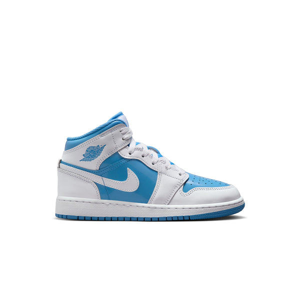 AIR JORDAN 1 MID SE (GS) LEGEND BLUE